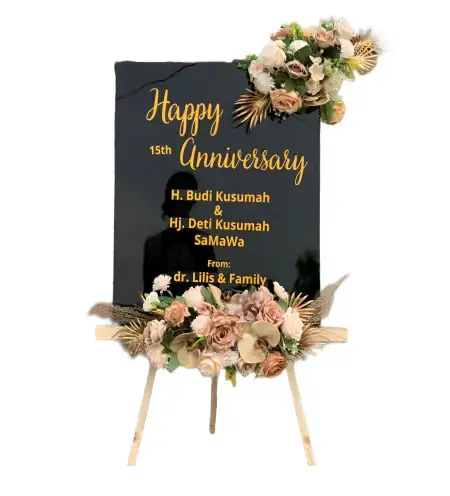 Papan Bunga Akrilik Kertasana