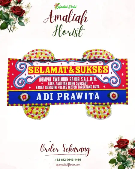 Papan Bunga Ucapan Selamat Kertasana