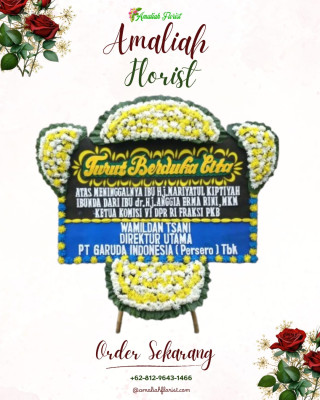 Papan Bunga Duka di Kertasana