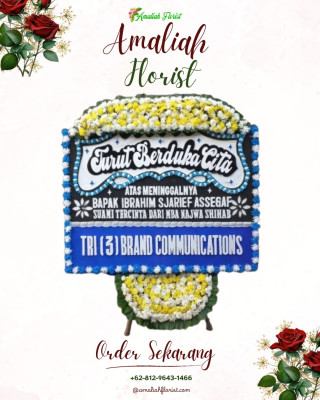 Papan Bunga Duka di Kertasana