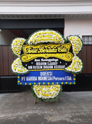 Papan Bunga Duka di Kertasana